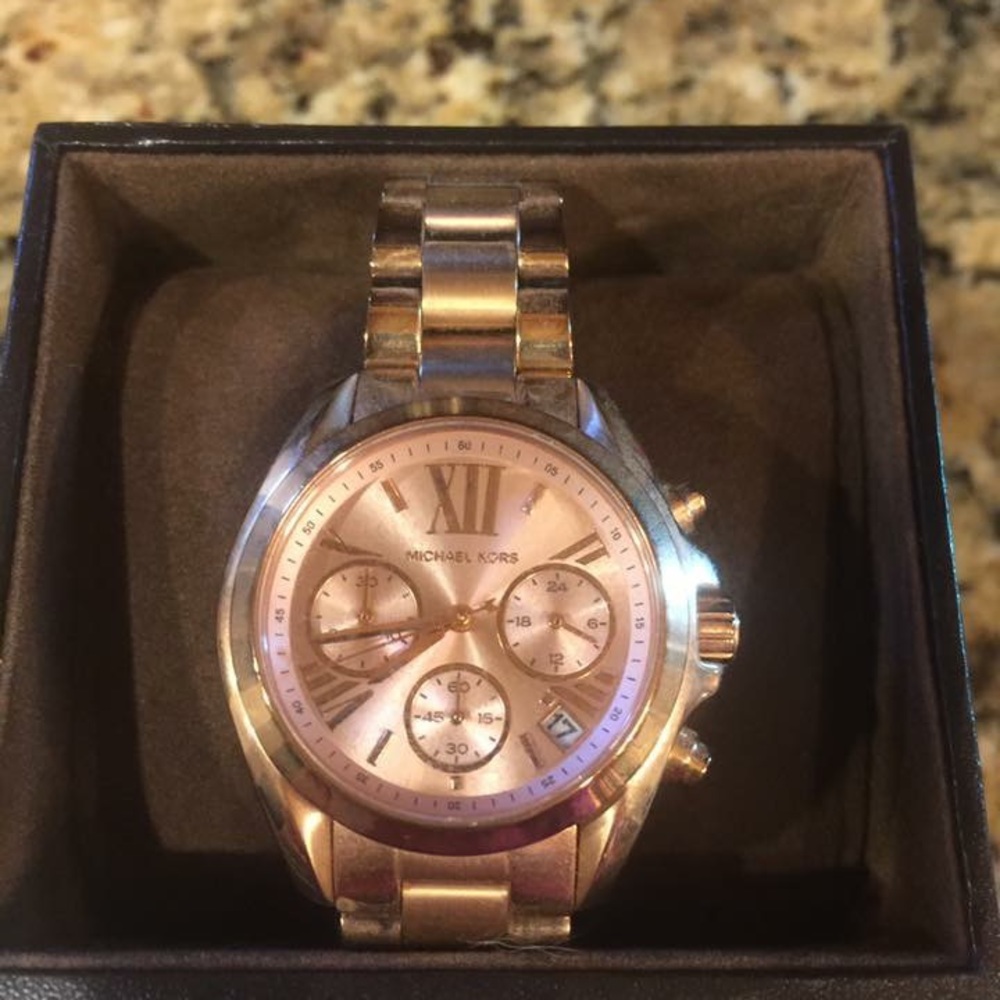 Micheal Kors watch rose gold
